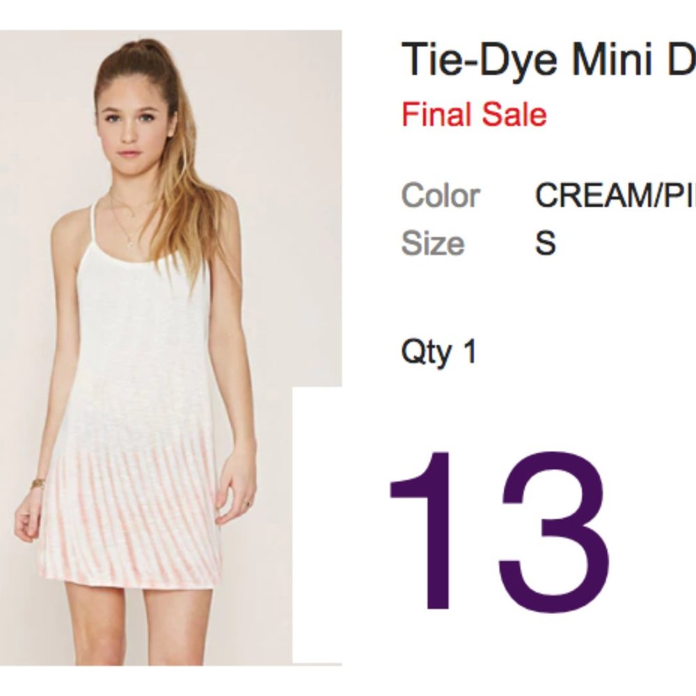 $8 Dresses/Rompers for Teens